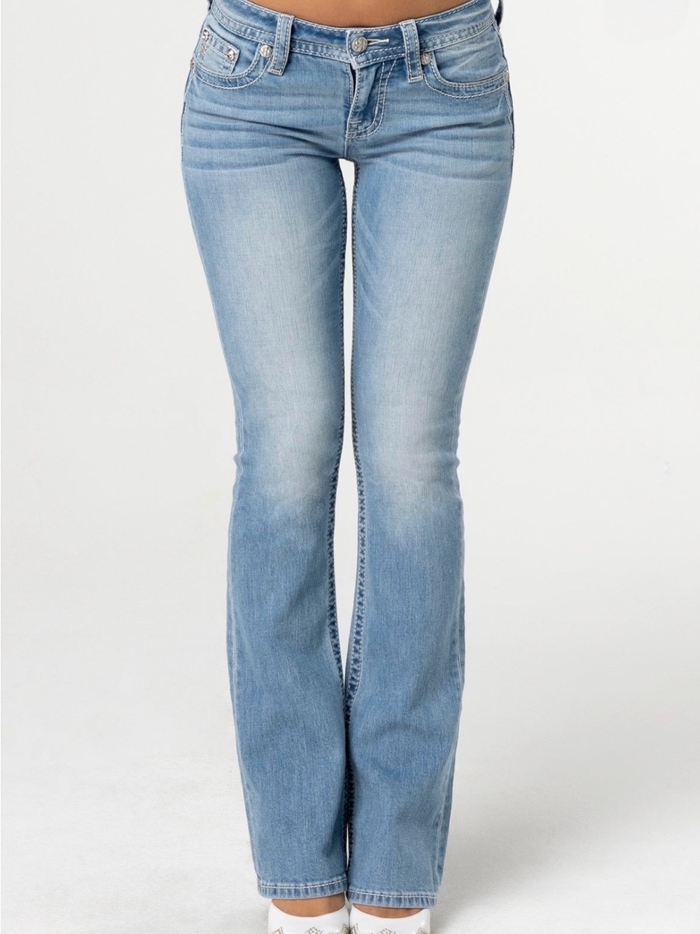 Miss me rebel with a cross bootcut jeans